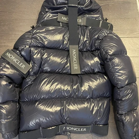 authentic MONCLER X CRAIG GREEN BROOK JACKET navy size 0 men - Picture 9 of 12